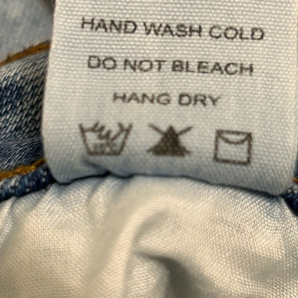 Blue Straight-Leg Jeans with Faded Denim - Picture 5 of 9